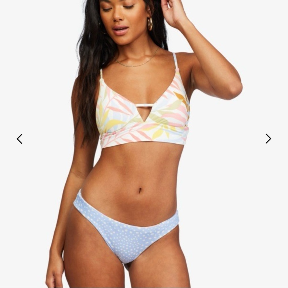 Tropic Jungle - Cami Bikini Top & Reversible Bikini Bottoms - Picture 5 of 7
